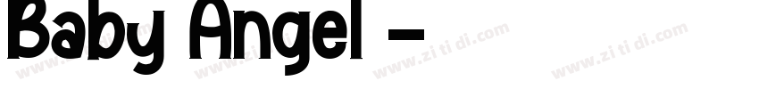 Baby Angel 字体字体转换